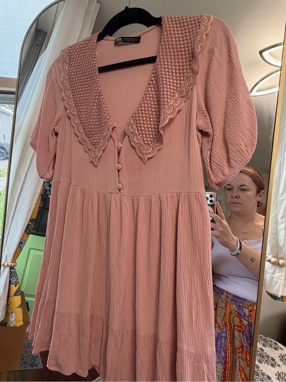 ZARA babydoll top